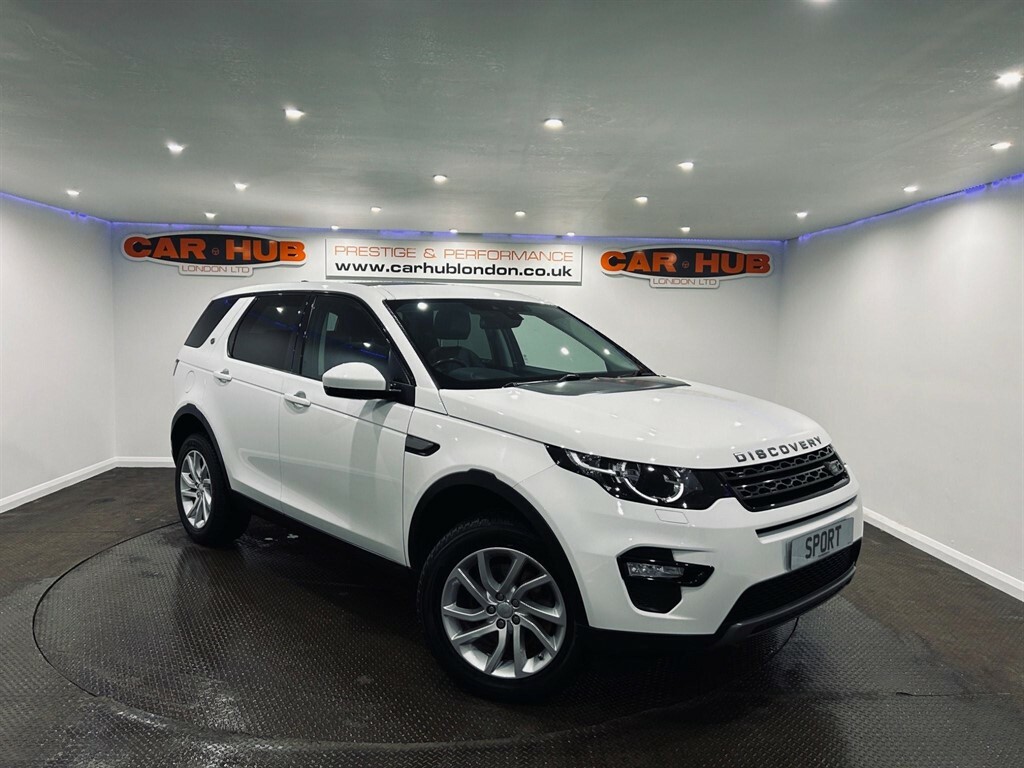 Land Rover Discovery Sport 2.0 Td4 Se Tech 4Wd Euro 6 Ss White #1