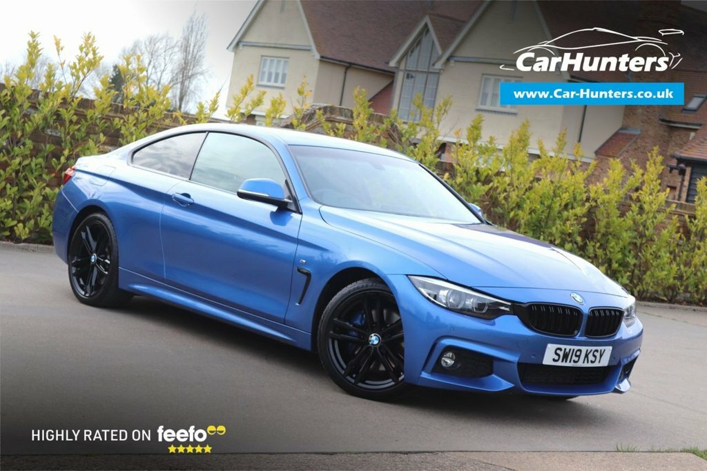Compare BMW 4 Series Coupe SW19KSY Blue
