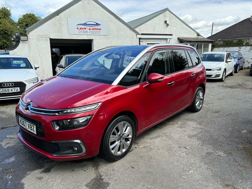 Citroen Grand C4 Picasso Picasso 1.6 Bluehdi Flair Euro 6 Ss Red #1