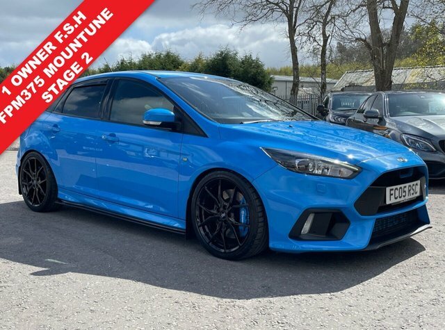Compare Ford Focus 2.3 Rs Awd Mountune Stage 2 Fpm 375 Lux Pack 37 FC05RSC Blue