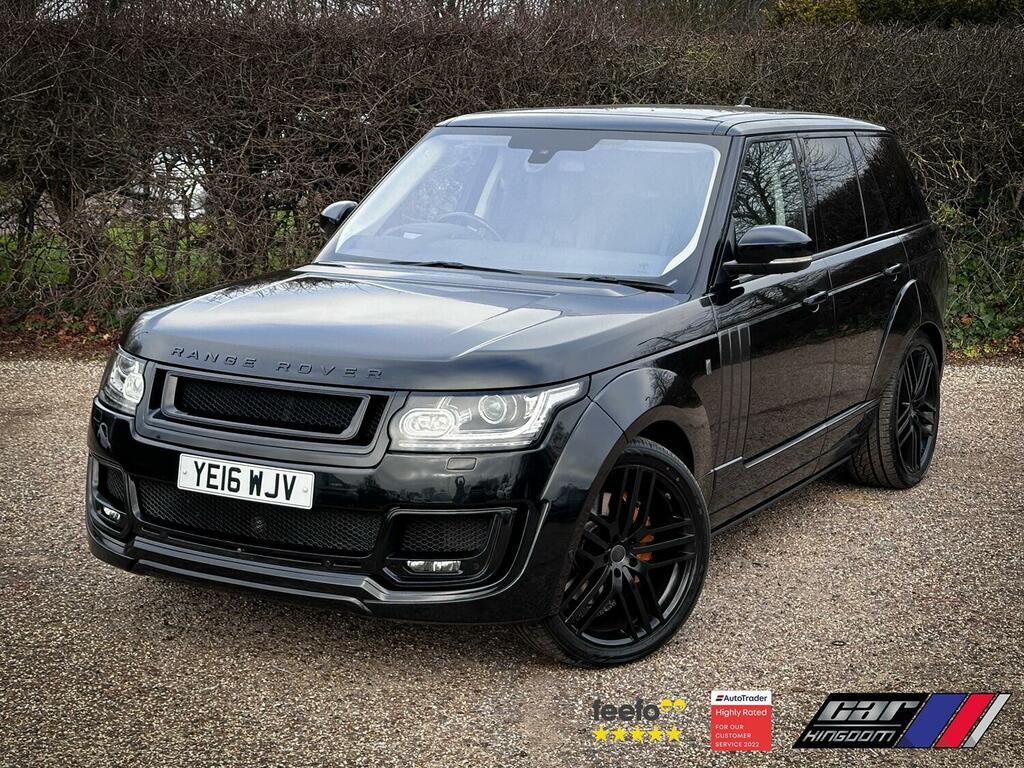 Compare Land Rover Range Rover Suv YE16WJV Black