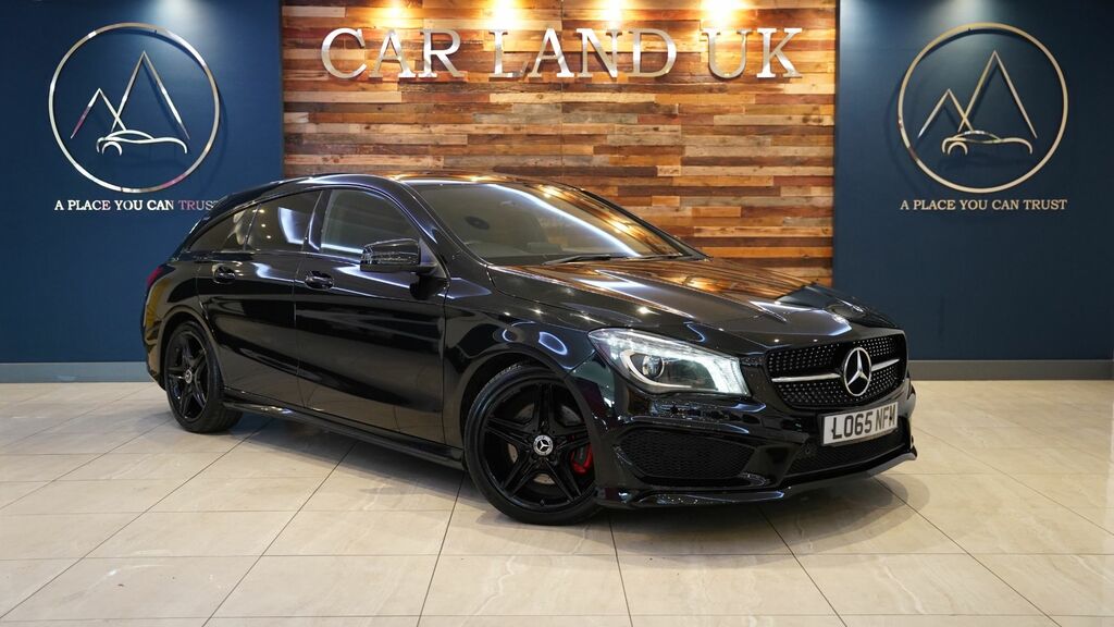 Mercedes-Benz CLA Class Estate Black #1