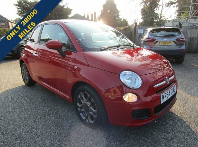 Compare Fiat 500 1.2 S 69 Bhp WR64OMG Red
