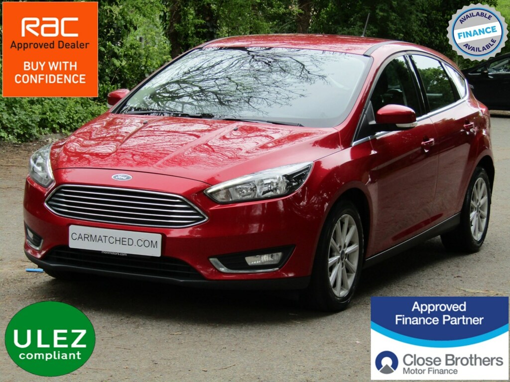 Compare Ford Focus 1.5 Ecoboost Titanium CE17YCL Red
