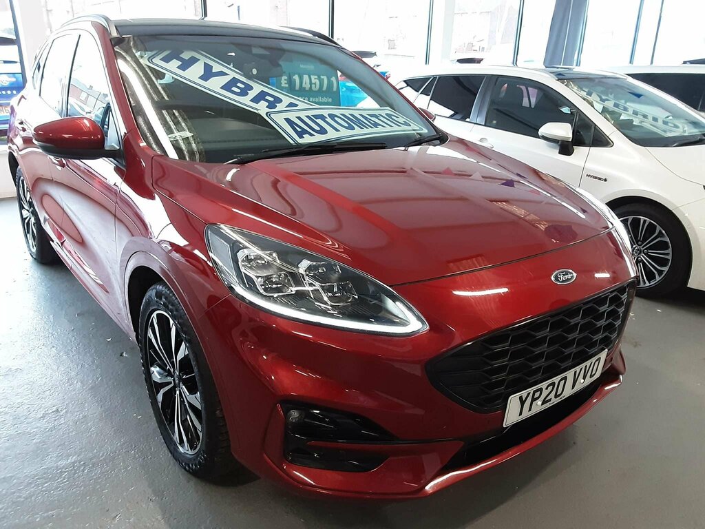 Compare Ford Kuga 2.5 Ecoboost Duratec 14.4Kwh St-line X Cvt Euro 6 YP20VVO Red