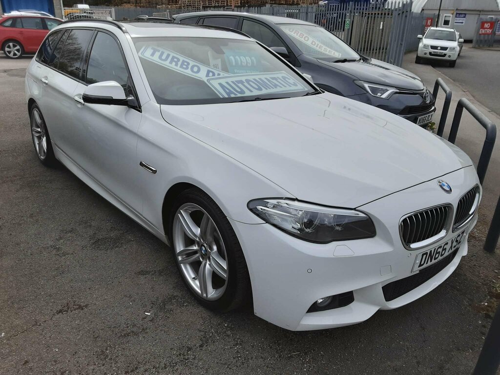 Compare BMW 5 Series 2.0 520D M Sport Touring Euro 6 Ss DN66XSZ White