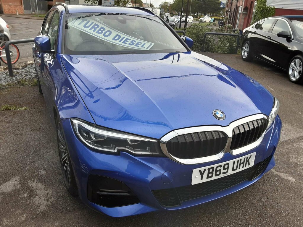 Compare BMW 3 Series 2.0 320D M Sport Touring Euro 6 Ss YB69UHK Blue