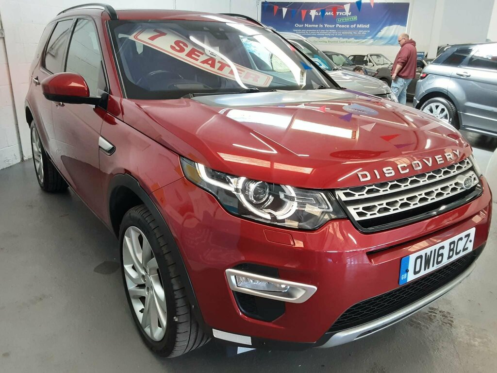 Compare Land Rover Discovery Sport 2.0 Td4 Hse Luxury 4Wd Euro 6 Ss OW16BCZ Red
