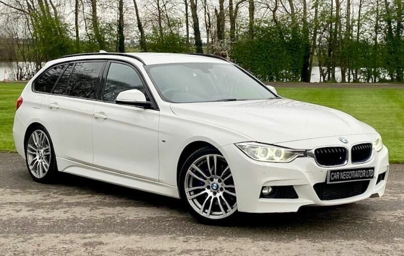 Compare BMW 3 Series Estate 2.0 320D M Sport Touring Euro 5 Ss YD65UVY White