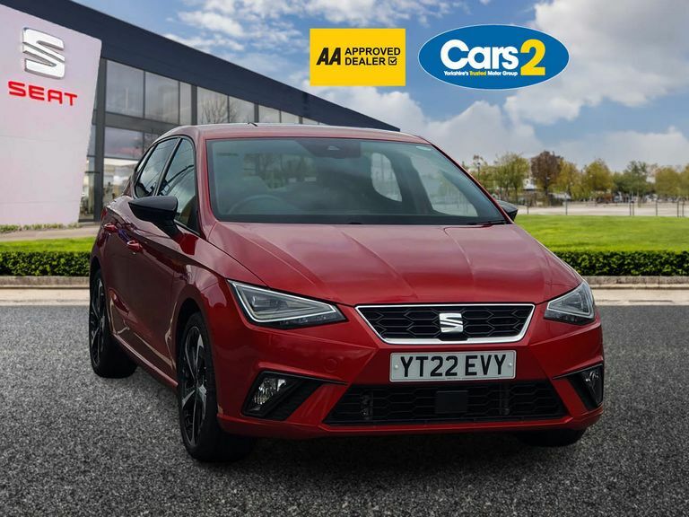 Compare Seat Ibiza 1.0 Tsi 110 Fr Sport YT22EVY Red