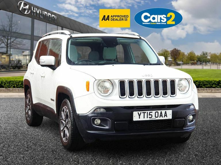 Compare Jeep Renegade 1.6 Multijet Limited YT15OAA White