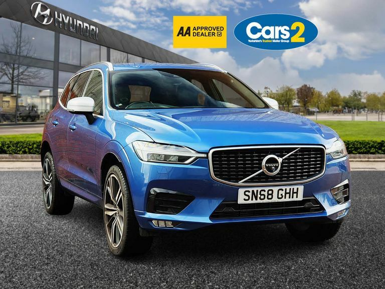 Compare Volvo XC60 2.0 T5 250 R Design Pro Awd Geartronic SN68GHH Blue