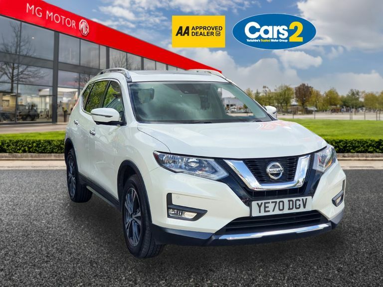 Compare Nissan X-Trail 1.7 Dci N-connecta YE70DGV White