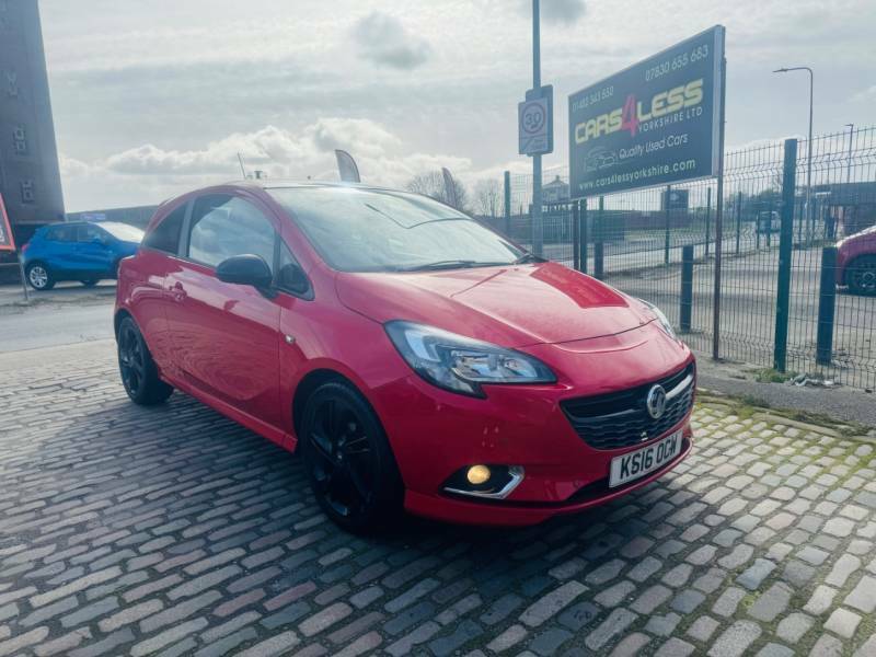 Compare Vauxhall Corsa Corsa Limited Edition KS16OCW Red