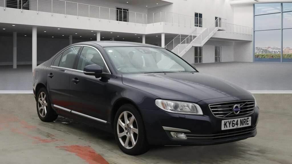 Volvo S80 Saloon 2.4 D5 Se Lux Geartronic Euro 5 20146 Blue #1