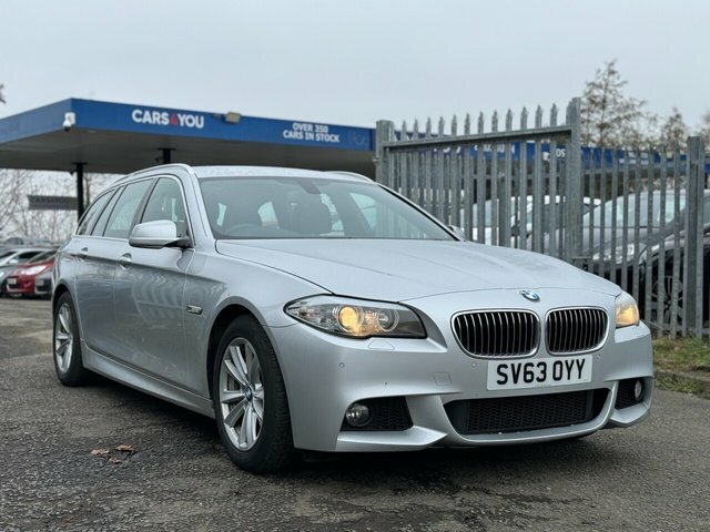 Compare BMW 5 Series 2.0 520D M Sport SV63OYY Silver