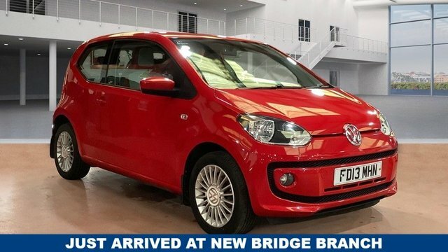 Compare Volkswagen Up 1.0 High Up FD13MHN Red