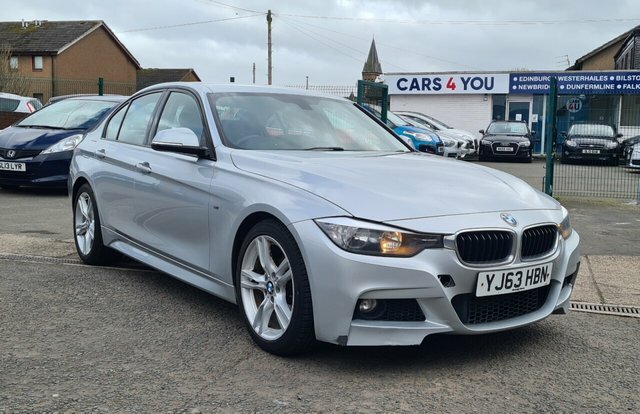 Compare BMW 3 Series 2.0 318D M Sport YJ63HBN Silver