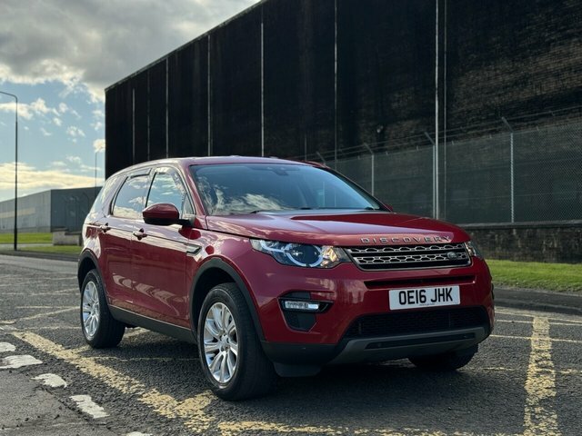 Compare Land Rover Discovery Sport Sport 2.0 Td4 Se OE16JHK Red