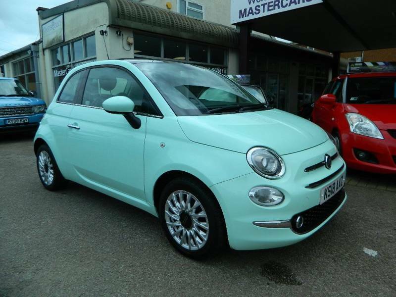 Compare Fiat 500 1.2 Lounge - 38916 Miles 1 Owner Ulez KS18AAZ Green