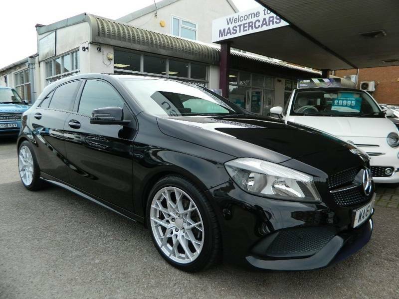 Mercedes-Benz A Class A200d 2.1 Amg Line Euro6 Only 66516 Miles Full Black #1