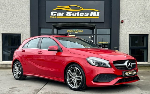 Compare Mercedes-Benz A Class 2.1 A 200 D Amg Line Premium 134 Bhp BV17BTY Red
