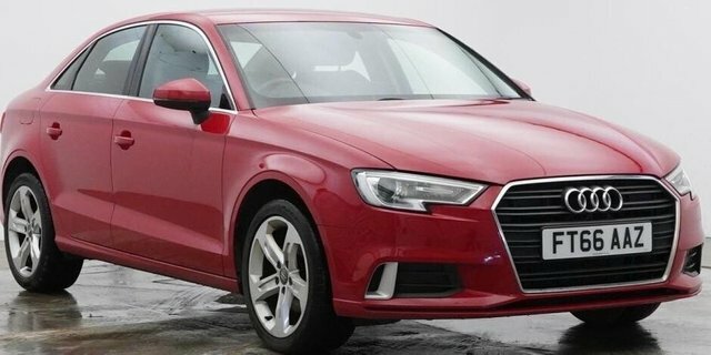 Compare Audi A3 Tdi Sport FT66AAZ Red