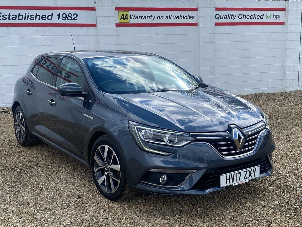 Compare Renault Megane 1.5 Dci Dynamique S Nav Euro 6 Ss HV17ZXY Grey