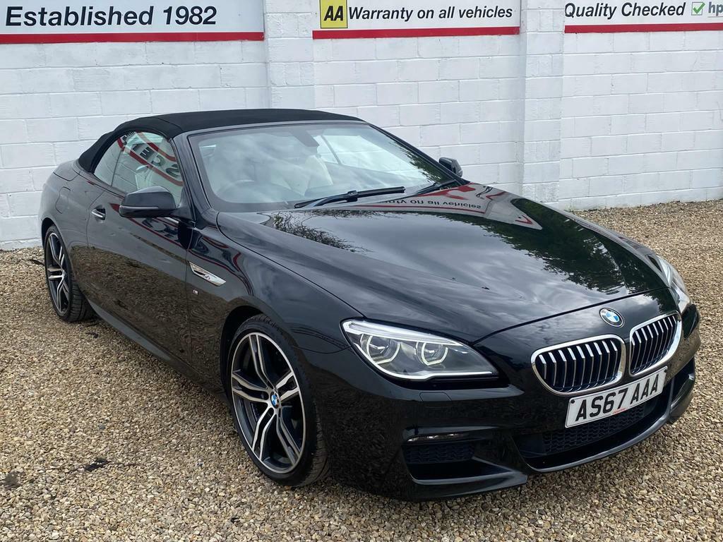 Compare BMW 6 Series 3.0 640D M Sport Euro 6 Ss AS67AAA Black