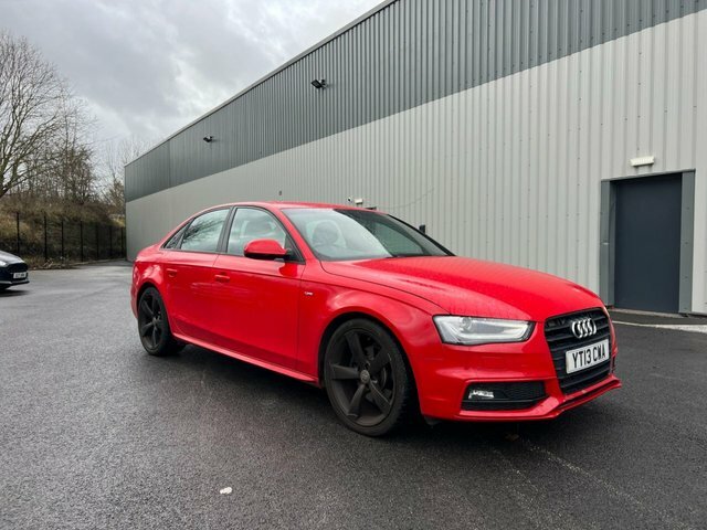 Compare Audi A4 Tfsi Black Edition Ss YT13CWA Red