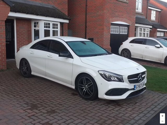Compare Mercedes-Benz CLA Class Cla 200 D Amg GY67LMJ White