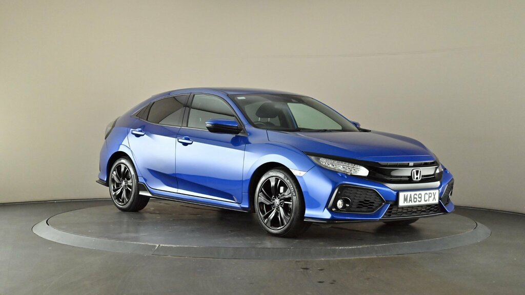 Compare Honda Civic 1.5 Vtec Turbo Sport Cvt MA69CPX Blue