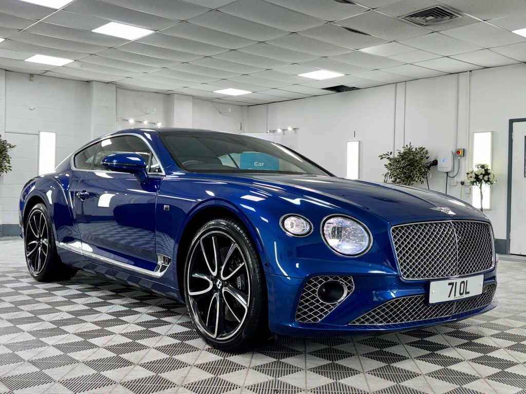 Bentley Continental Gt Gt Blue #1