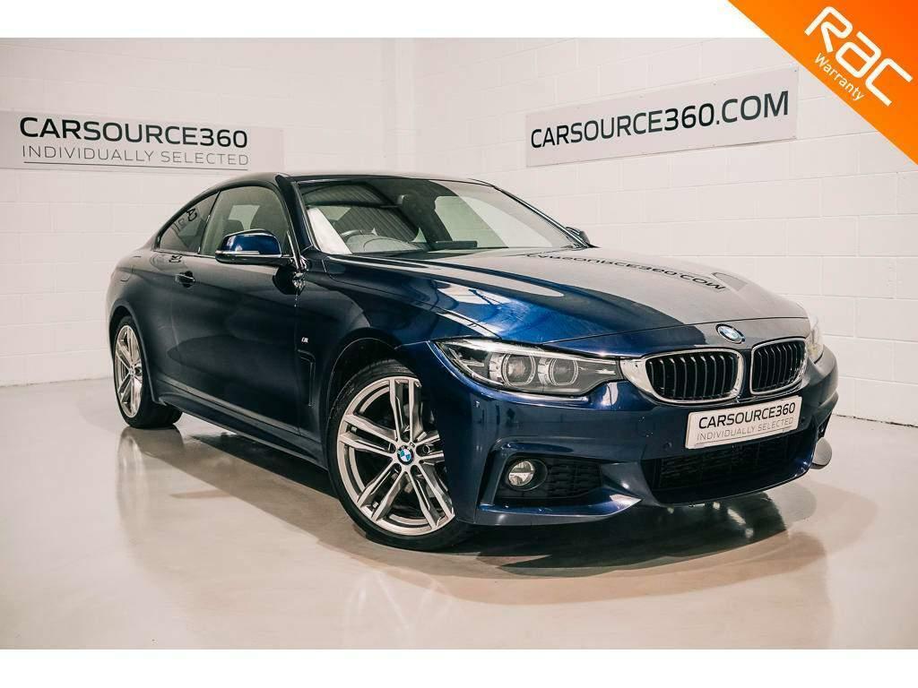 Compare BMW 4 Series 2017 3.0 430D Xdrive M Sport 255 Bhp  Blue