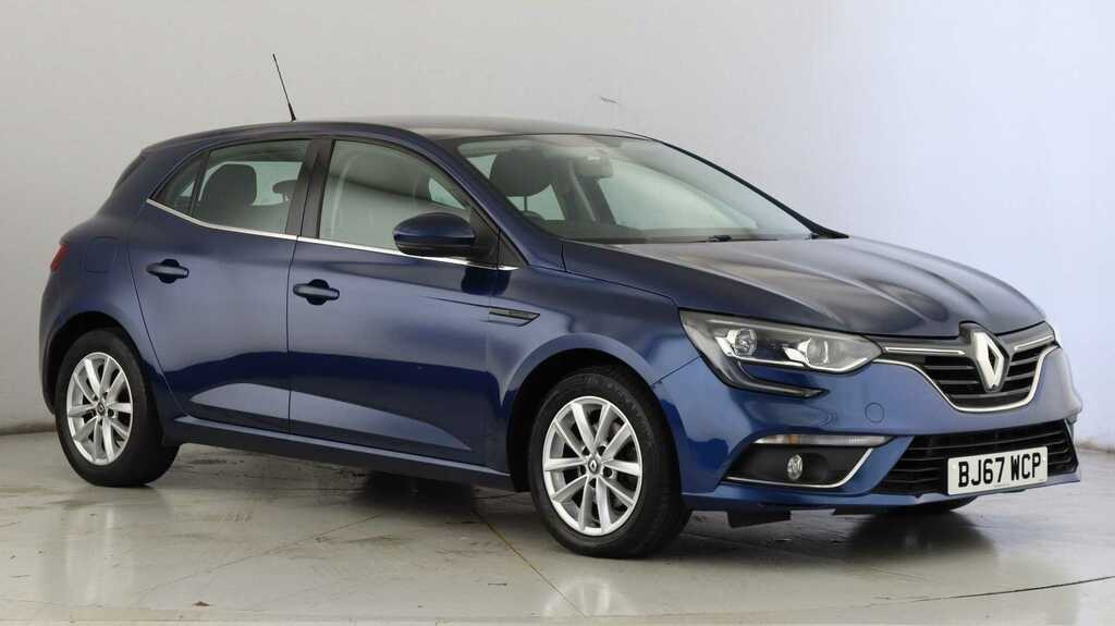 Compare Renault Megane 1.2 Tce Expression BJ67WCP Blue
