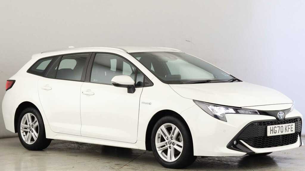 Compare Toyota Corolla 1.8 Vvt-i Hybrid Icon Tech Cvt HG70KFE White