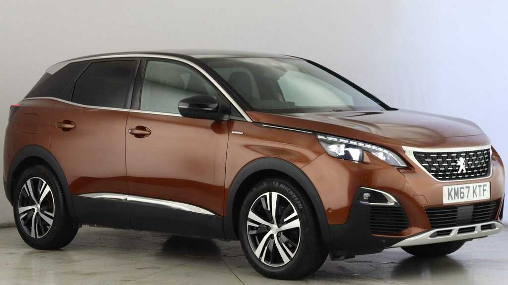 Compare Peugeot 3008 3008 Gt Line Thp Ss KM67KTF Brown