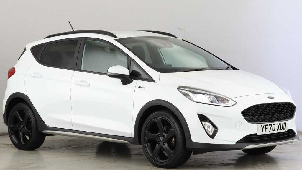 Compare Ford Fiesta Fiesta Active Edition T Mhev YF70XUD White