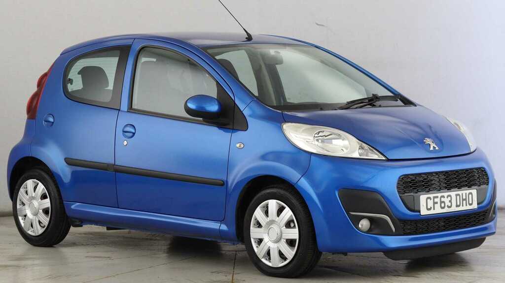 Compare Peugeot 107 1.0 Active 2-Tronic CF63DHO Blue