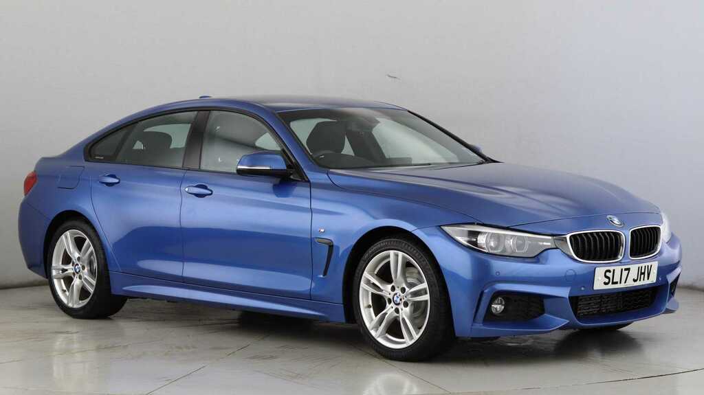 Compare BMW 4 Series 420D 190 M Sport Professional Media SL17JHV Blue
