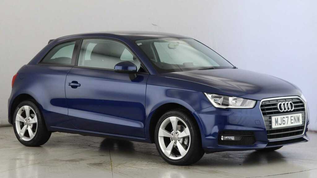 Compare Audi A1 Sport MJ67ENW Blue