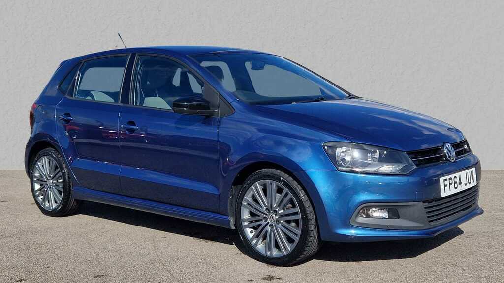 Compare Volkswagen Polo 1.4 Tsi Act Bluegt FP64JUW Blue