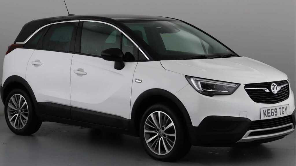 Compare Vauxhall Crossland X 1.2T 130 Griffin Start Stop KE69TCY White