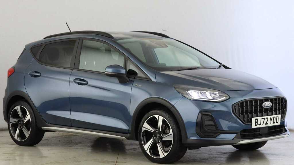 Compare Ford Fiesta 1.0 Ecoboost Active BJ72YDD Blue