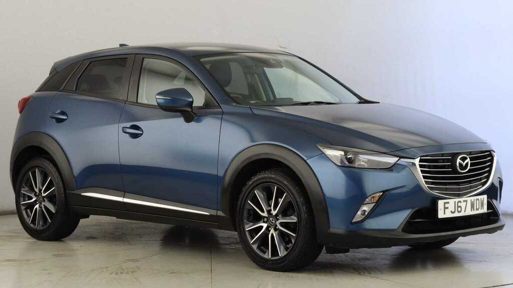 Compare Mazda CX-3 2.0 Sport Nav FJ67WDW Blue