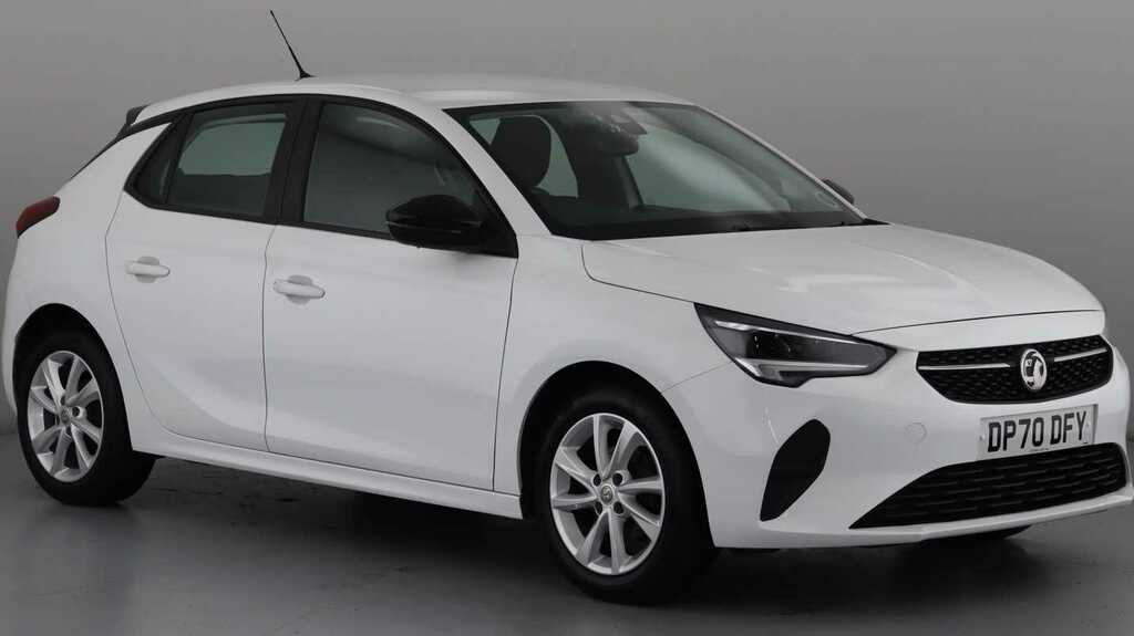 Compare Vauxhall Corsa 1.2 Se Premium DP70DFY White
