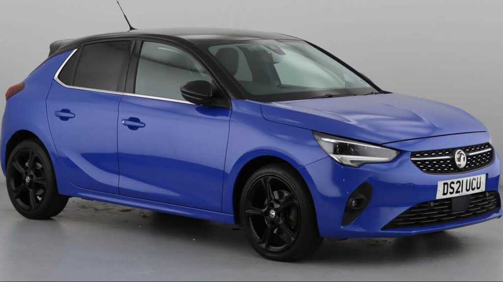 Compare Vauxhall Corsa 1.2 Turbo Elite Nav Premium DS21UCU Blue