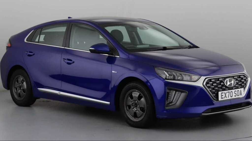 Compare Hyundai Ioniq 1.6 Gdi Hybrid Premium Dct EX70SOA Blue