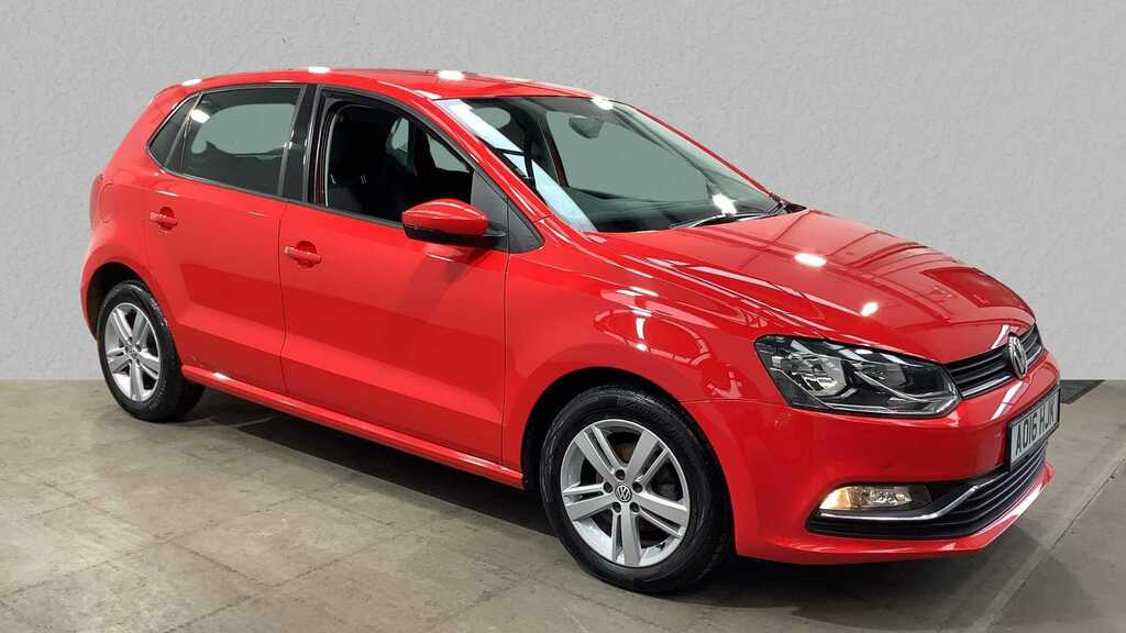Compare Volkswagen Polo 1.2 Tsi Match AO16HJK Red