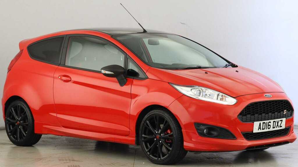 Compare Ford Fiesta 1.0 Ecoboost 140 Zetec S Red AD16DXZ Red